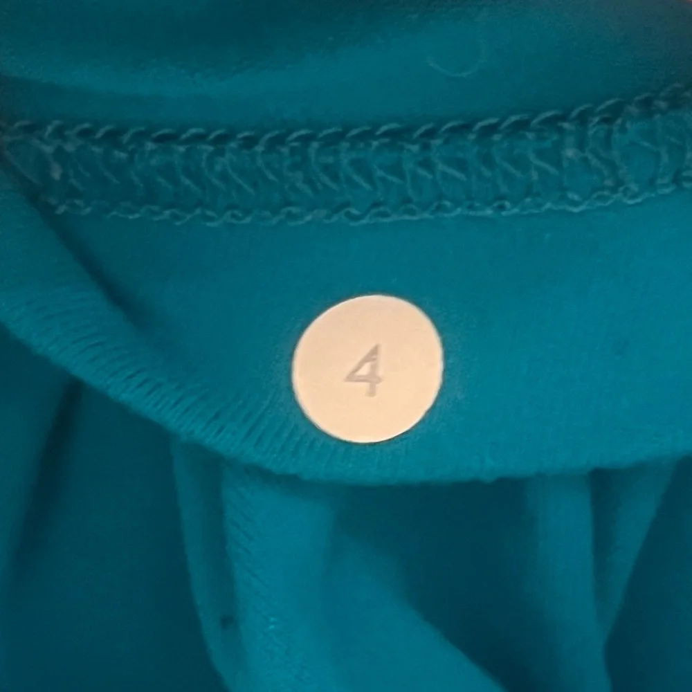 Teal Racerback Tank Top - Picture 2 of 3